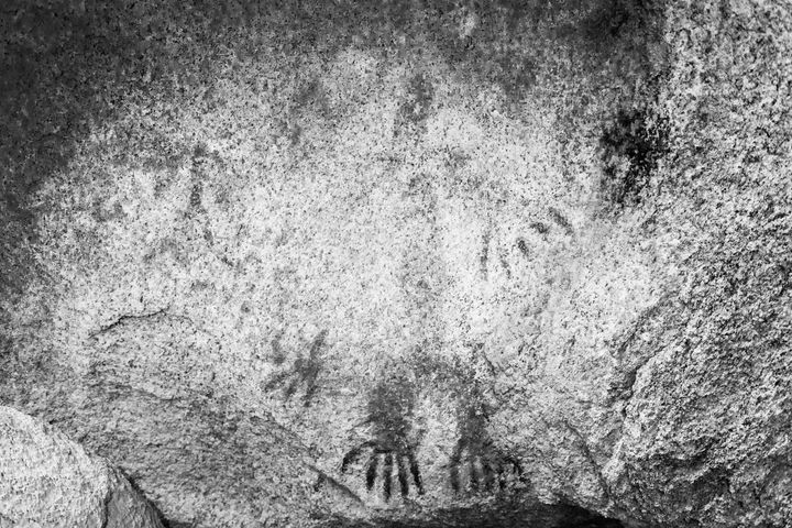 Black Hands Pictographs